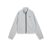 Puma Womens DARE TO Oversized Zip-Off Woven Jacket - Grey - Size X-Small