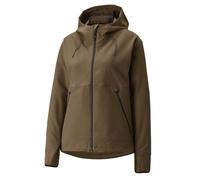 PUMA Women's Deep Olive Raincell Jacket for Ultimate Running Protection