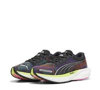 Puma Womens Deviate Nitro 2 Running Shoes Black/Pink 7 (40.5)