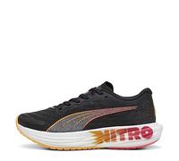 Puma Deviate Nitro 2 Womens Running Shoes 6 Black/Sunset