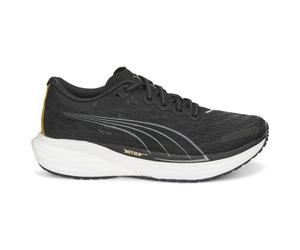 Puma - Womens Deviate Nitro 2 Shoes, Color Puma Black/Puma Team Gold, Size: 6.5 UK
