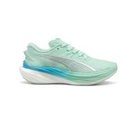 PUMA Womens Deviate Nitro 3 Running Sneakers Shoes - Green, Green, 7 UK