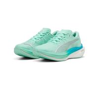 PUMA Womens Deviate Nitro 3 Running Sneakers Shoes - Green, Mint Melt/Speed Blue, 6.5 UK