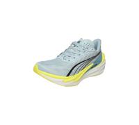 Puma Deviate Nitro 4 Womens Running Shoes Blue Cushioned Carbon Comfort Trainers