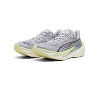 PUMA Women's Deviate Nitro 4 Running Shoes, Vibrant Silver-apple Spritz, 6