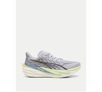 PUMA Women's Deviate NITRO 4 Running Shoes - Vibrant Silver/Apple Spritz - UK 7 - Grey