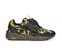 Puma Womens Disc Blaze Leopard-Cheetah Slip On Sneakers Shoes Casual - Black, Brown, Light Straw-chocolate, 6.5 UK