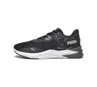 PUMA Women's Disperse XT 3 Retro Glam WNS Road Running Shoe, Black White Silver, 3.5 UK