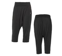 Puma Womens Drapey Charcoal 3/4 Dance Joggers - Black - Size 10 UK