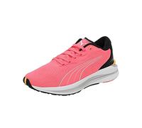 PUMA Women's Electrify Nitro 2 WNS Running Shoe, Sunset Glow Black-Metallic Silver, 6.5 UK