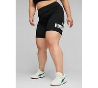 Essentials 7 Logo Shorts in Cotton Black