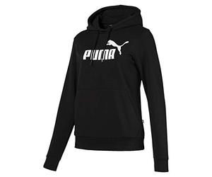 PUMA Women's ESS Logo Hoodie TR Sweatshirt, Cotton Black, X-Small
