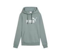 Puma Womens ESS No. 1 Logo Hoodie - Green - Size X-Large