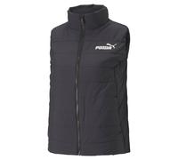 Puma Womens Ess Padded Vest Quilted Waistcoat - Black - Size X-Small