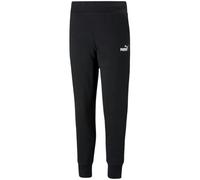 Puma Womens Essential Jogging Bottoms - Black - Black - XL - 66% Cotton/34% Recycled Polyester