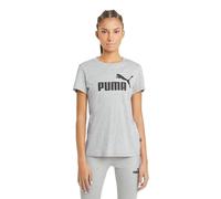 Puma ESS Logo Tee Light Gray Heather, S