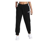 Puma Women's Essential Sweat Fleece Jogging Bottoms Black