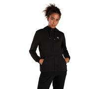 PUMA Women's Essential Sweat Jacket Black XS