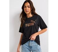 ESS Graphic Animal Relaxed Tee Puma Black