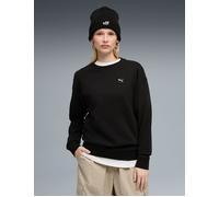PUMA Women's Essentials Elevated Comfort Crew - Black - Size: Large