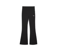 Puma Women's Essentials High Waist Flared Leggings, Black Ah25, Large