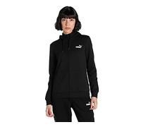 PUMA Essentials Full-Zip Hoodie Women, Black, size Medium