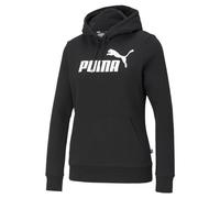 PUMA Women's Essentials Logo Fleece Hoodie, Black, Large
