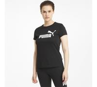 PUMA Women's Logo Tee, Black, XXL UK