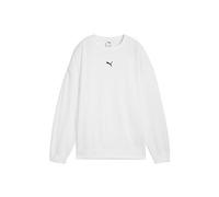 Puma Womens Essentials Oversized Crew Fleece - White, White, Size Xl, Women White