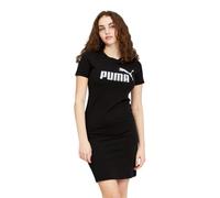 PUMA Women's Essentials Slim Tee Dress Black, Small