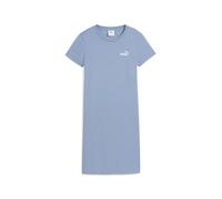 PUMA Women's Essentials Small Logo Slim Fit T-Shirt Dress, Blue, M