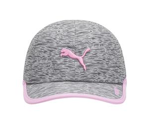PUMA Women's Evercat Running Cap, Grey/Pink, One Size
