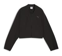 Puma Womens Fashion Jacket Sweatshirt in Black - Size 10 UK