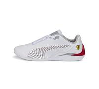 PUMA Women's Ferrari Drift Cat Decima Sneaker White-Rosso Corsa, 7 UK
