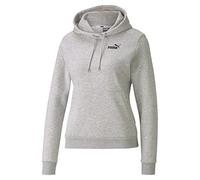 PUMA Womens Fleece OTH Hoodie L.Grey Heath 12 (M)