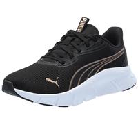 PUMA Women's Flexfocus Lite Modern Cross Training Shoes, Black-Gold, 10.5, 8 UK
