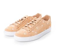 PUMA Womens Flower Studs Court Trainers Orange 6 UK
