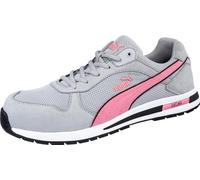 PUMA Women's Frontside Grey Pink Eh Industrial Shoe, Grey Pink Eh, 10