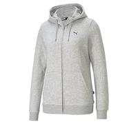 Puma Womens Full Zip Hoodie Grey. Small logo, Various Sizes
