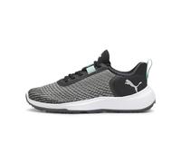 PUMA Women's Fusion Crush Sport WMNS Golf Shoe, Black-Mint, 8.5 UK