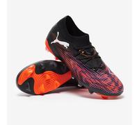 PUMA Women's Future 8 Match FG/AG WN's Soccer Shoe, Black White-Glowing RED, 3.5 UK