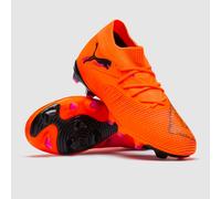 PUMA Women's Future 8 Match Firm Ground/Artifical Ground Football Boots, Heat Fire-PUMA Black-Ravish, 13 UK