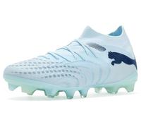 Puma Womens Future 9 Match Firm GroundArtificial Ground Soccer Cleats - Red, ICY Blue-Blue Jewel, 11.5
