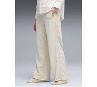 PUMA Women's HER High Waisted Wide Leg Pants - Alpine Snow - White - Size: Medium