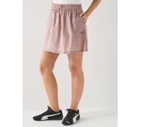 Puma Womens Her Woven Skirt, Beige, Size Xl, Women Beige