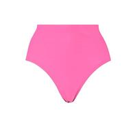 Puma Women's High Waist Brief Bikini Bottoms, Fluorescent Pink, M
