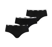 PUMA Womens Hipster Knickers Cotton Rich Underwear Pants Briefs 3 Pack
