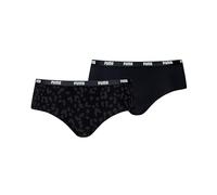 Puma Women's Hipster Underwear (Pack of 2), black, XL