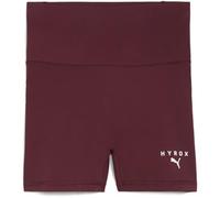 Puma Womens Hyrox Luxe 3in Shorts Ruby Shimmer 10