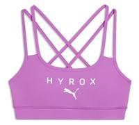 PUMA x HYROX Women's Move Strappy Sports Bra - Electric Orchid - XS - Purple